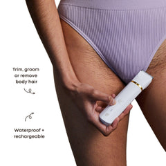 Bushbalm Francesca Trimmer cordless with USB recharge for portable grooming.