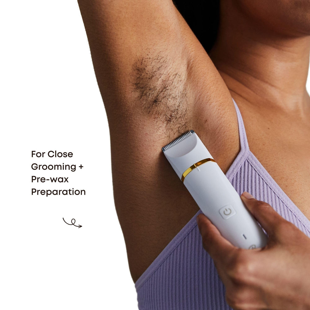 Bushbalm Francesca Trimmer for underarms with close trimming and comfortable control.