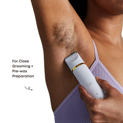 Bushbalm Francesca Trimmer for underarms with close trimming and comfortable control.