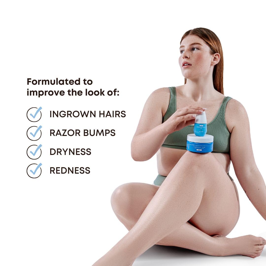 Bushbalm Nude Scrub rinsed away to reveal refreshed skin.