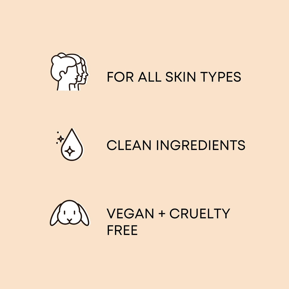 Bushbalm Sweet Escape Oil ingredients highlight jojoba, tea tree for calm, hydrated skin.