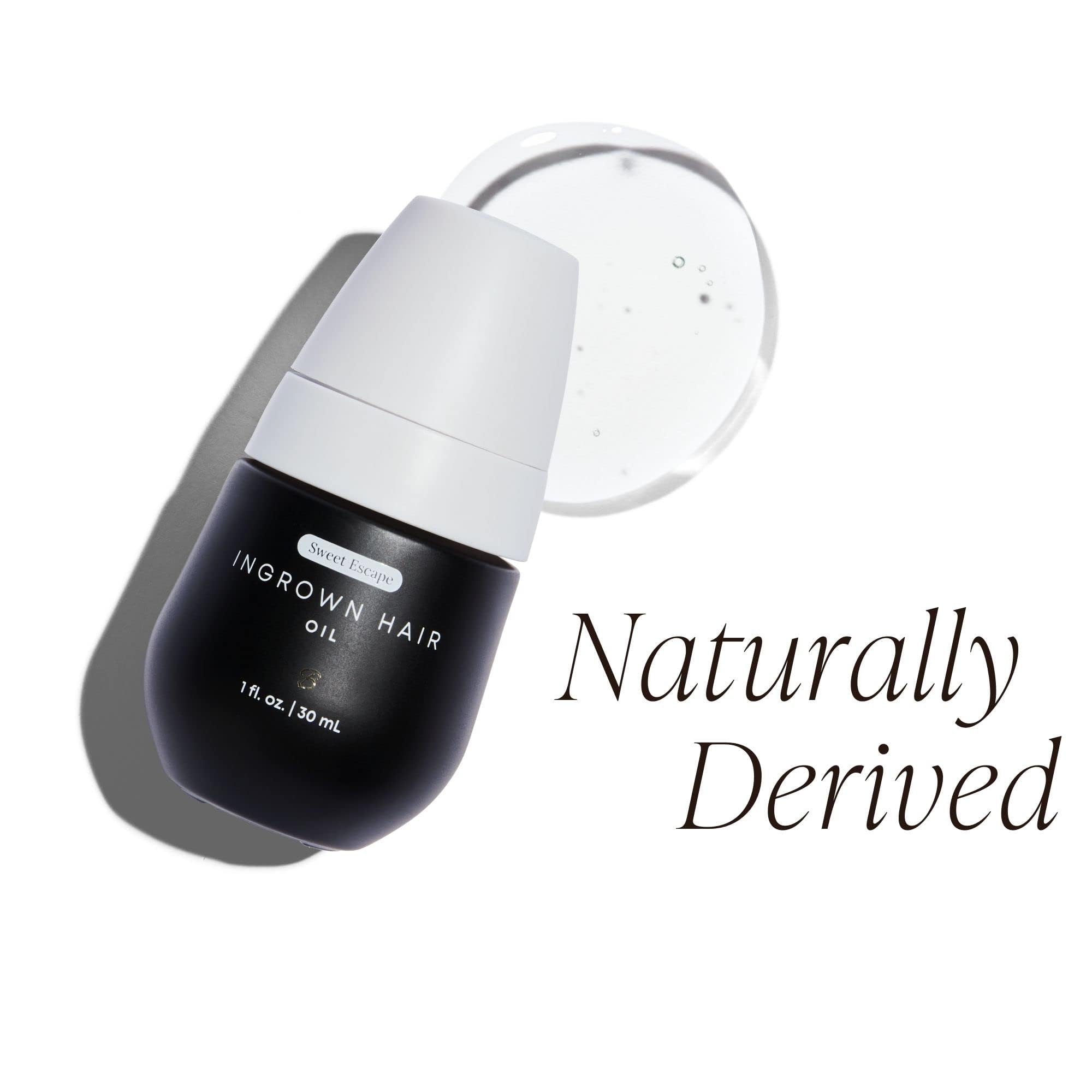 Bushbalm Sweet Escape Oil beside shower scene.