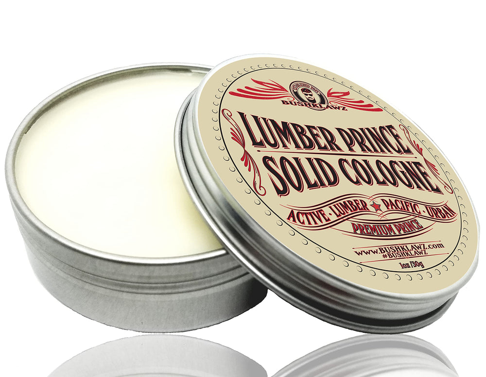 BushKlawz easy application balm dabbed on pulse points for lasting scent.