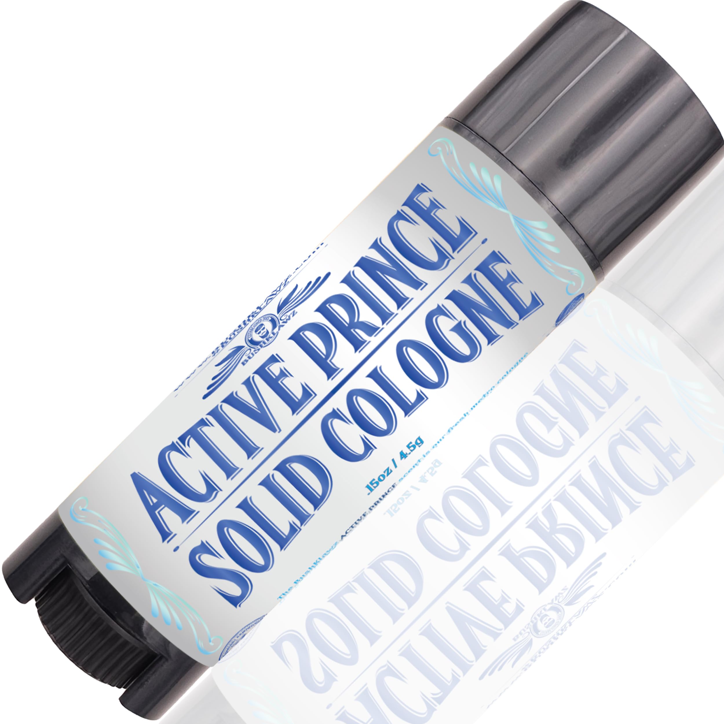 BushKlawz Urban Prince solid cologne stick for urban-chic discreet scent