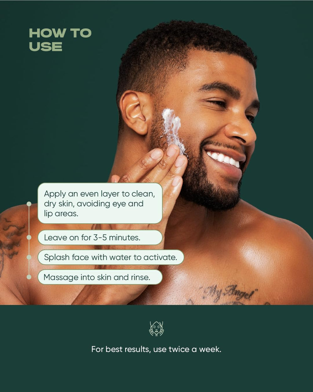 Buttah Tea Tree Aloe Skin Cleansing Routine illustrates multi-tasking cleanser benefits.