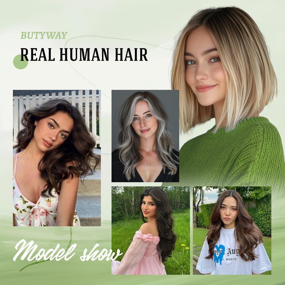 Butyway hair toppers easy clip-in design enables quick, secure styling.