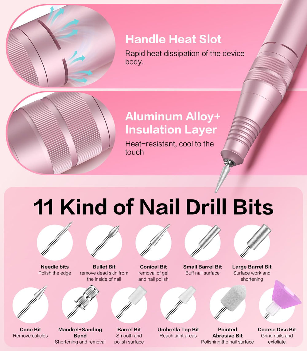 Buways 11-bit set includes buffing, shaping, polishing and skin prep bits