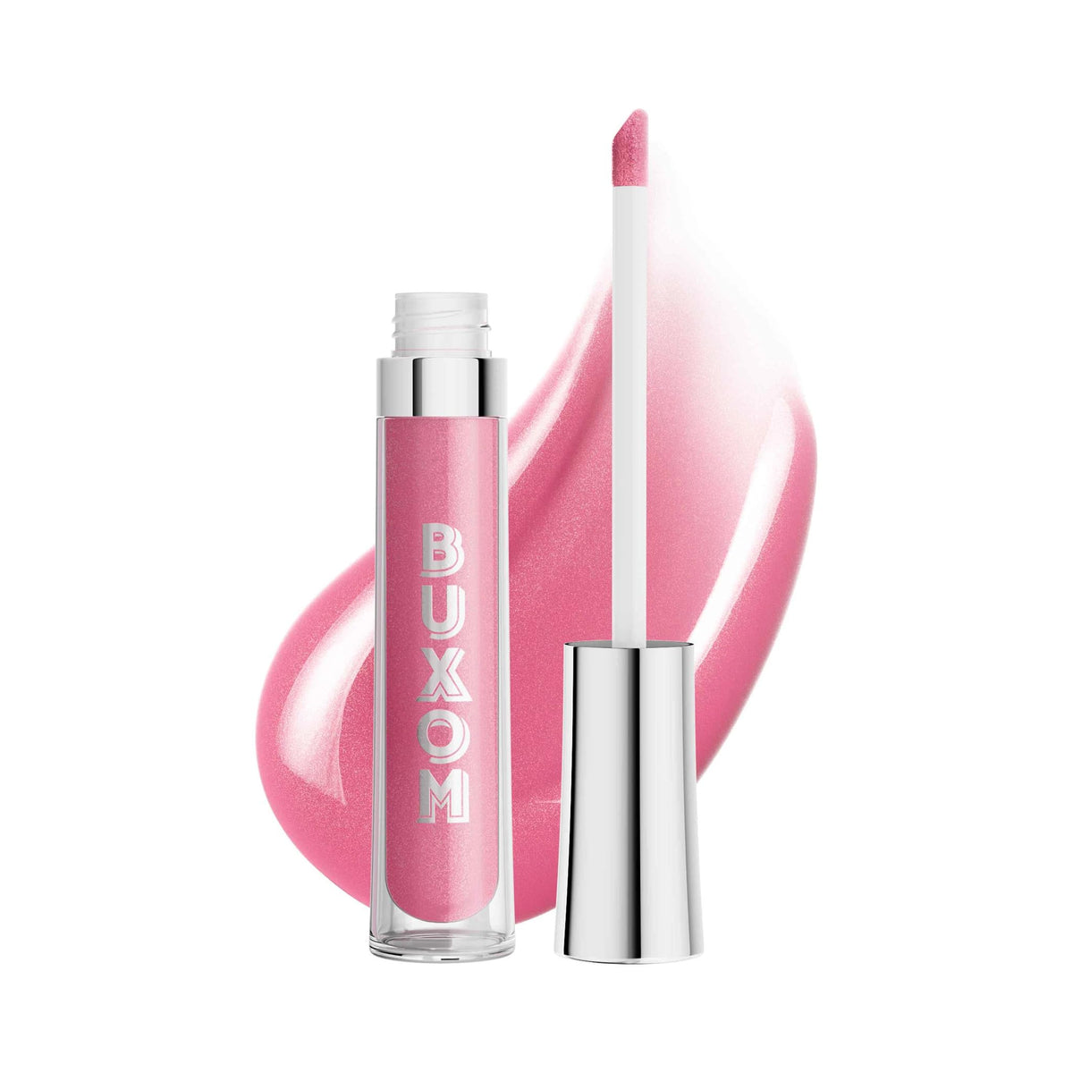 Buxom Dani Full-On Lip Polish tube shows bold glossy plumping shine