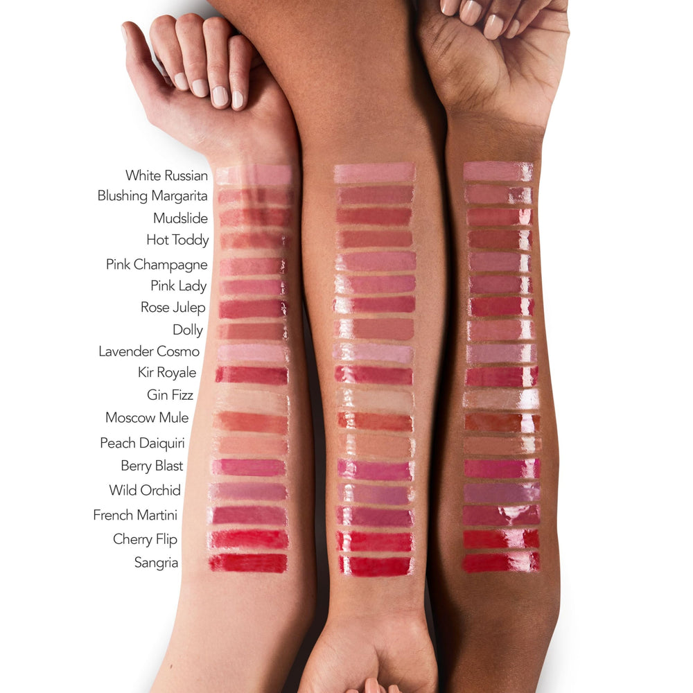 Buxom Full-On Plumping Lip Cream Blushing Margarita tingle closeup showing refreshing sensation