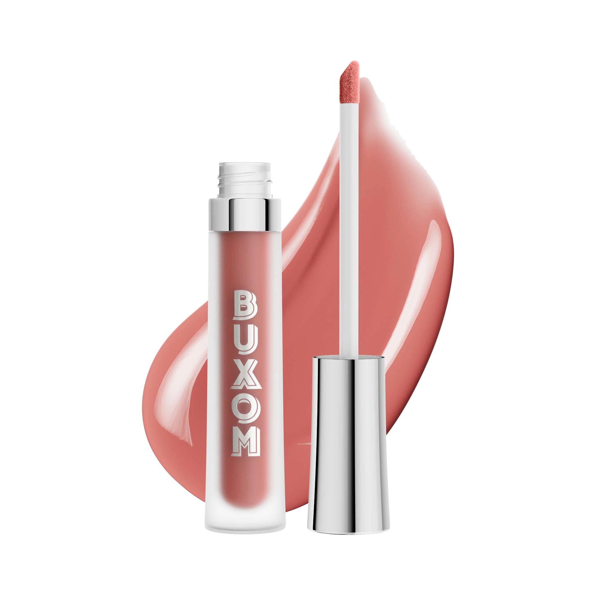 BUXOM Full-On Plumping Lip Cream Hot Toddy tube front for fuller-looking lips with creamy color.