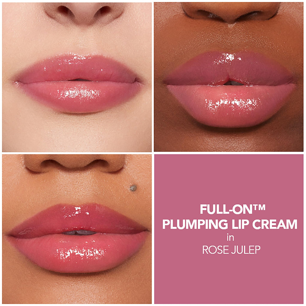 Rose Julep swatch shows rich, shimmer-free shade on skin.