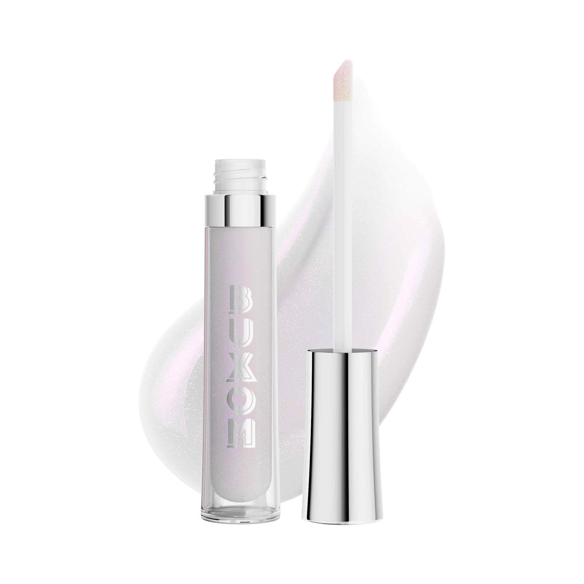 Buxom Emma wand application shows bold shine with gentle plump look