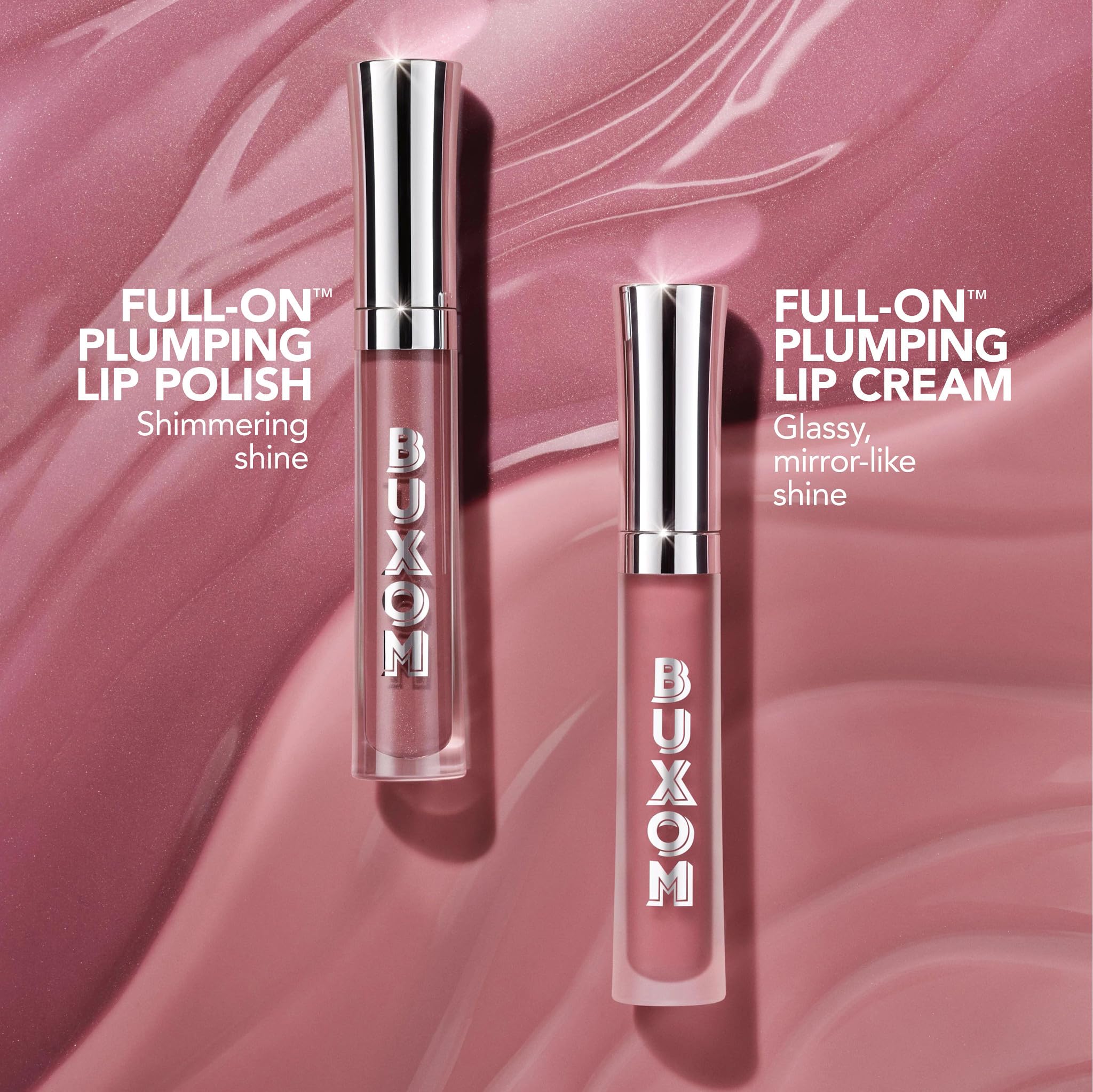 Buxom Kimberly packaging features cruelty-free label and clean beauty messaging