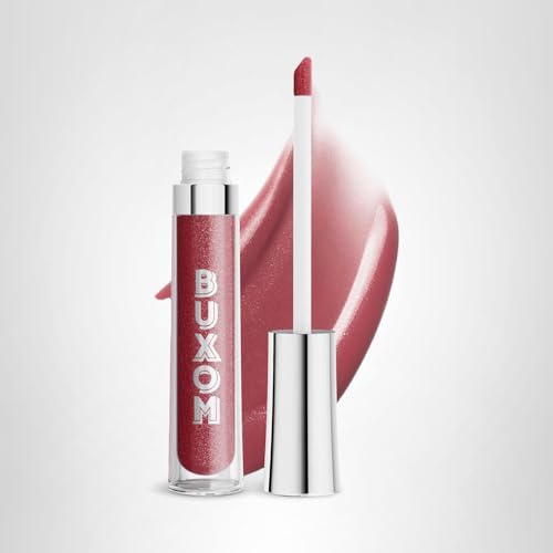 Buxom Full-On Gabby gloss on a smile delivers shiny, plump-looking lips.
