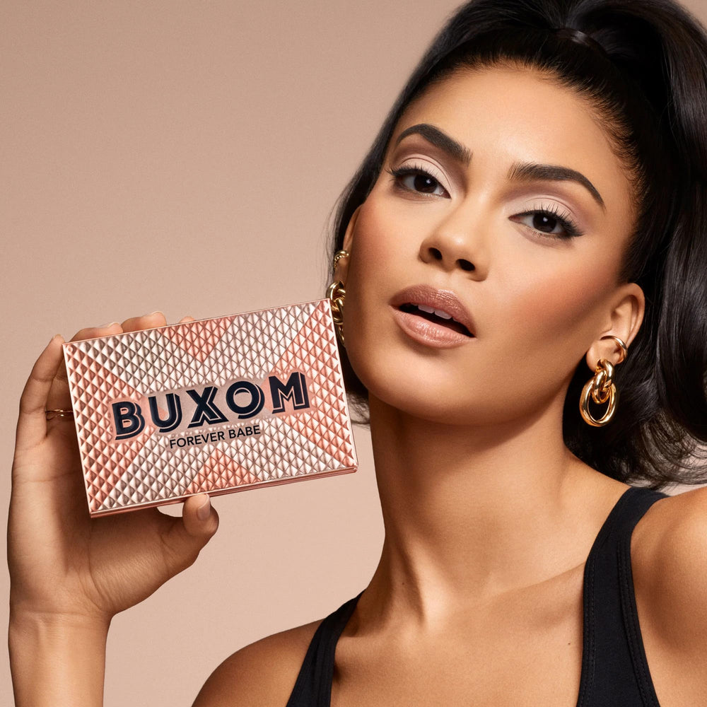 BUXOM Iconic Nudes cruelty-free palette supports ethical beauty choices.