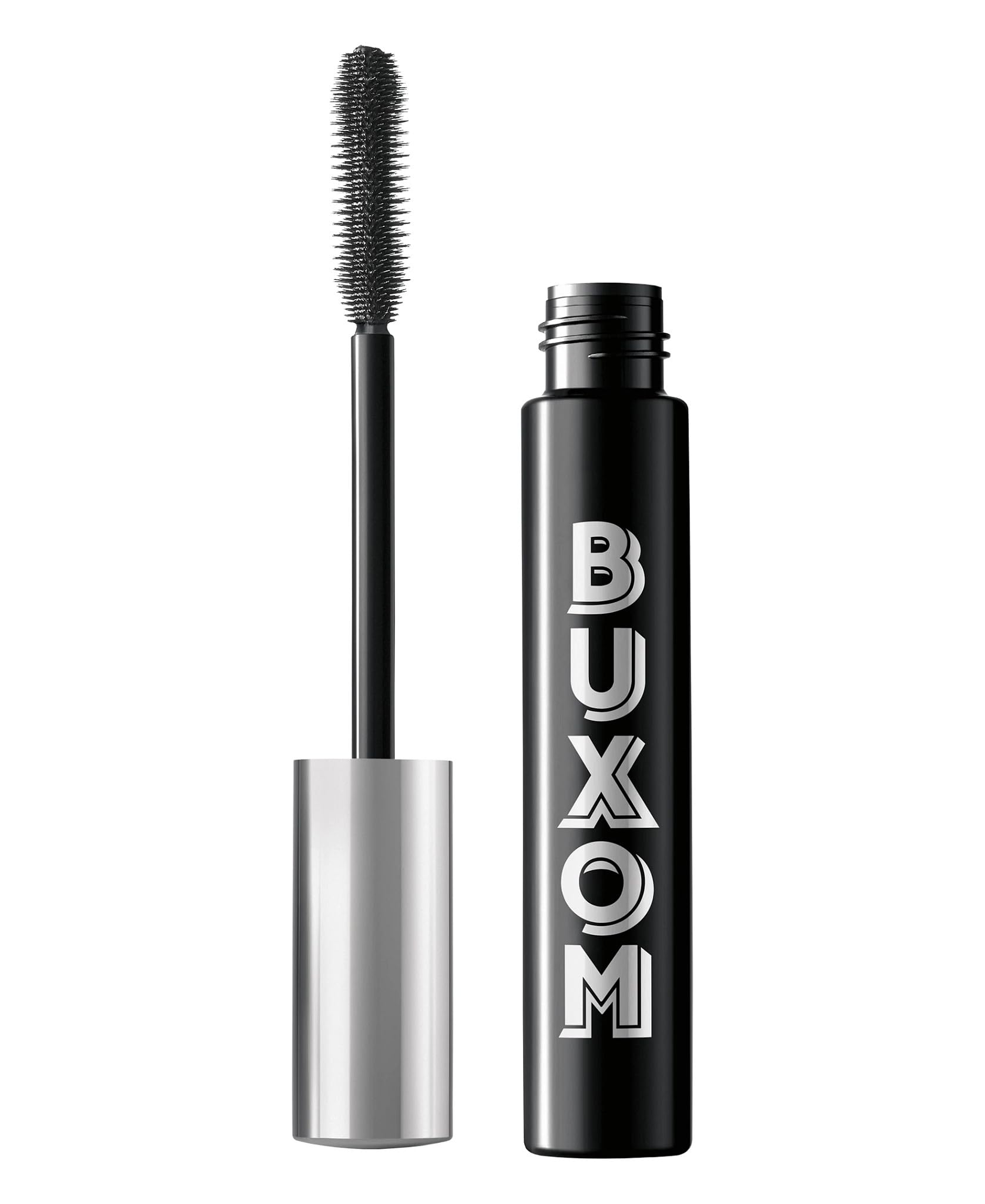 BUXOM Lash Volumizing Mascara full-size bottle in Blackest Black for dramatic eyes