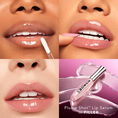 Buxom Plump Shot applying gloss demonstrates easy application and cooling tingle.