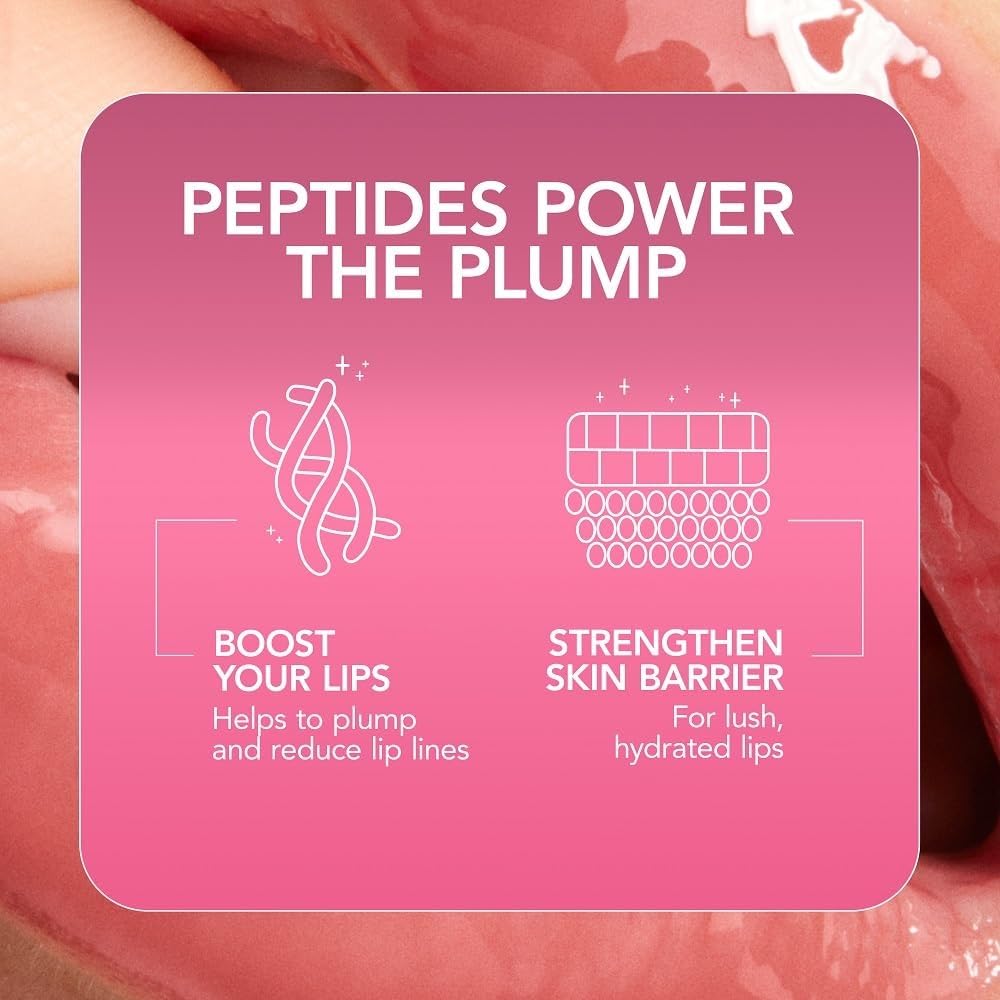 Buxom Plump Shot Flush packaging highlights shade options for customization.