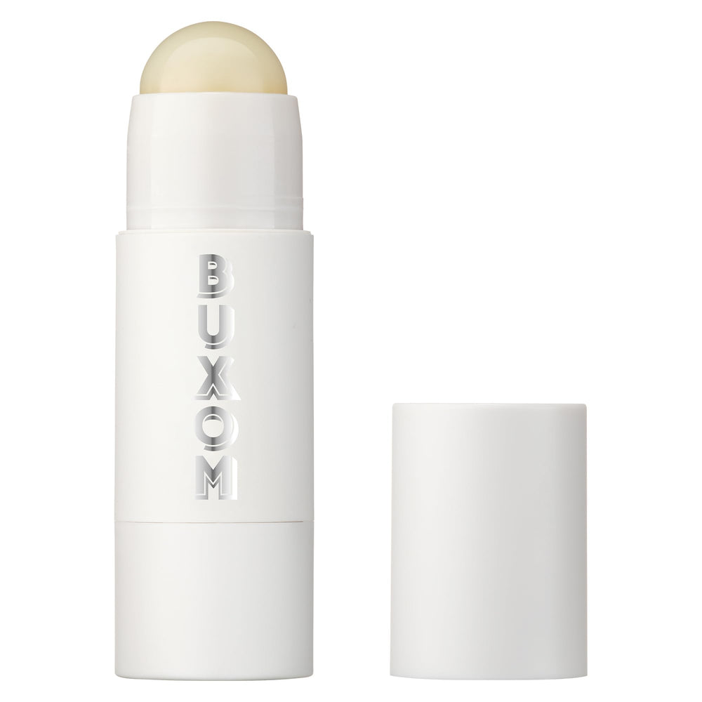 BUXOM Power-Full Lip Butter 24hr hydration close-up shows deep moisture