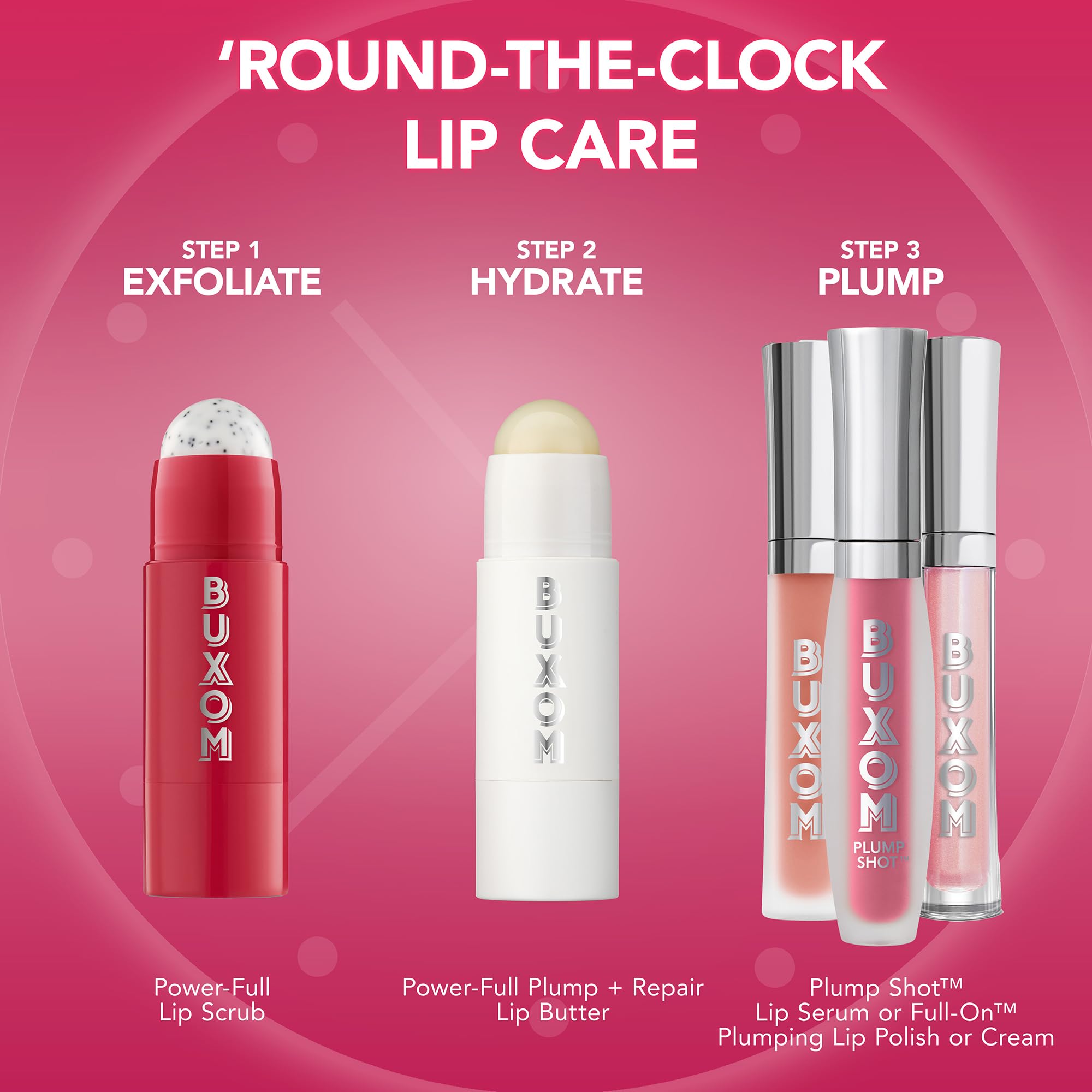 BUXOM Power-Full Lip Butter for daily lip care routine with moisturized comfort