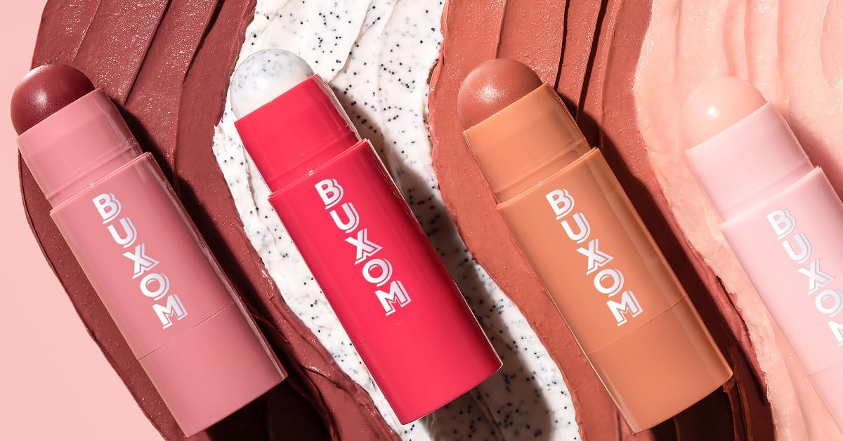 BUXOM packaging emphasizing cruelty-free ingredients