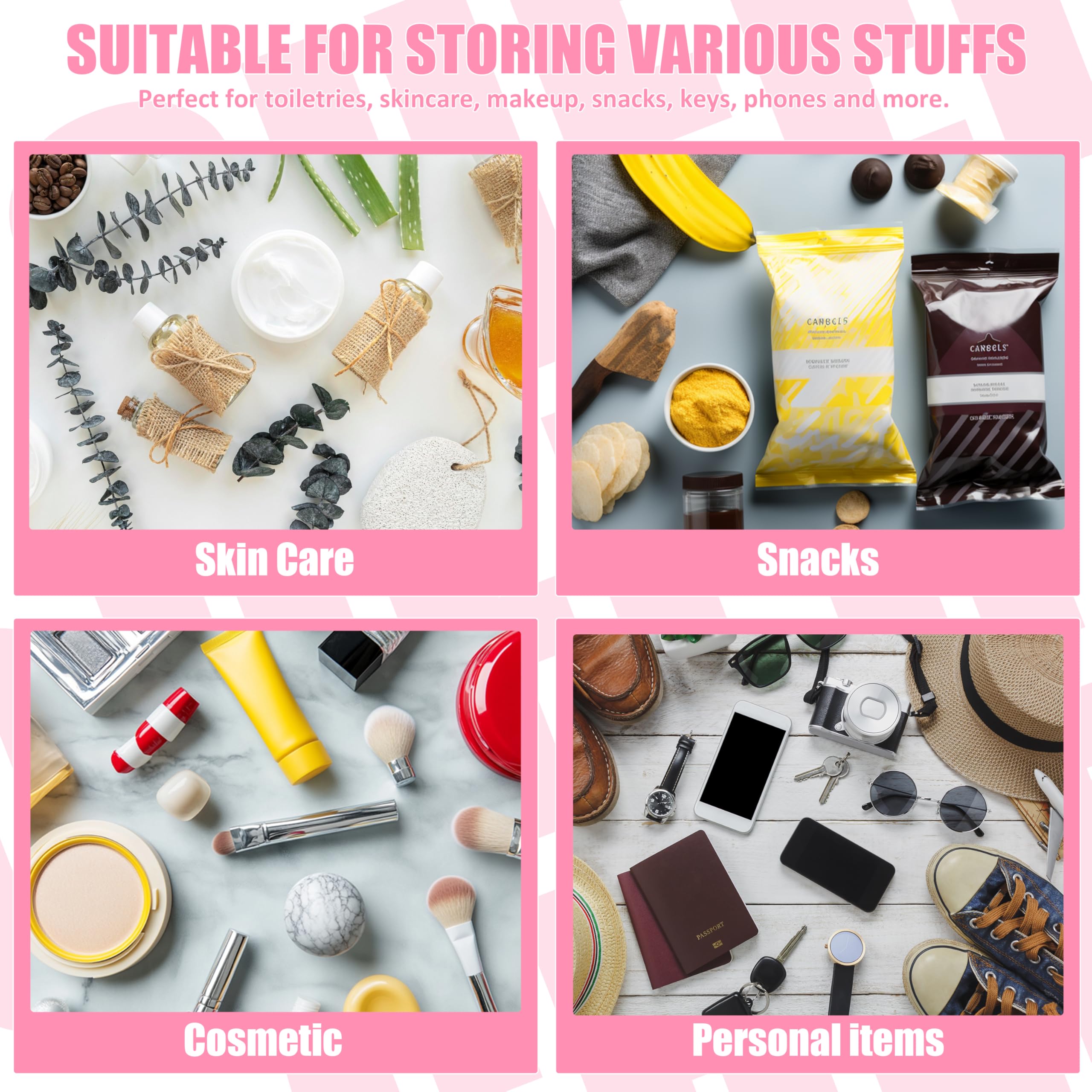BuyCard Cheer Chenille Bag offers large capacity for makeup and dance essentials