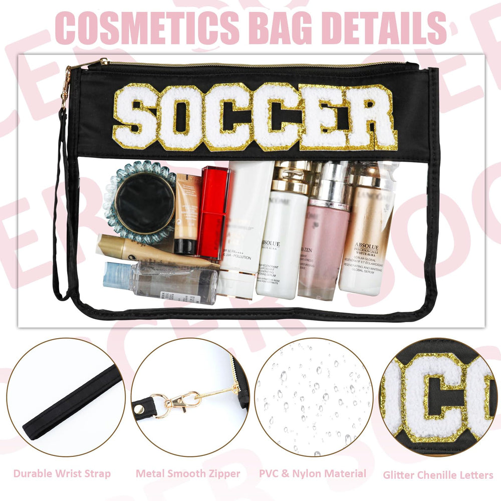 BuyCard duo makeup bags for travel and gym organization.