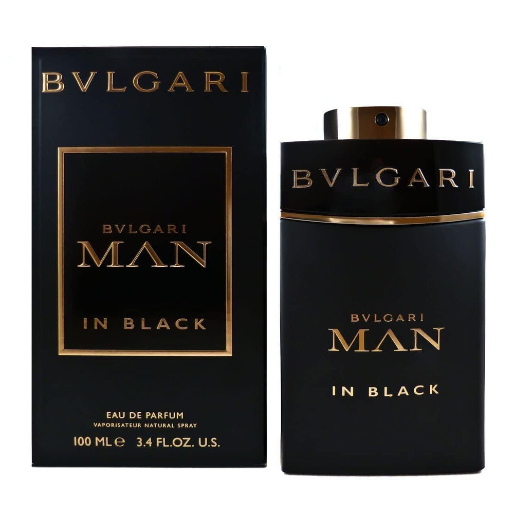 BVLGARI Man in Black cap detail highlighting premium design
