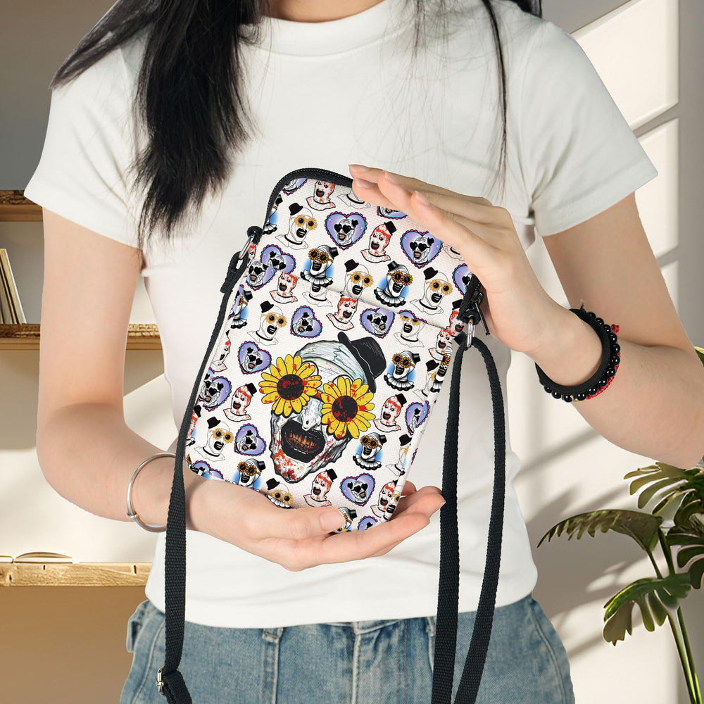 BWWKTOP Horror Clown Crossbody Bag ideal for daily use and festival outfits