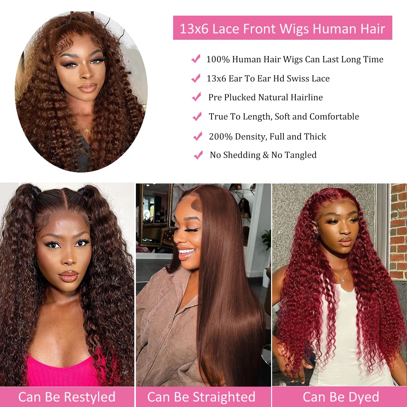 Bworto wedding-deep-wave wig use showcases versatile styling for special occasions.