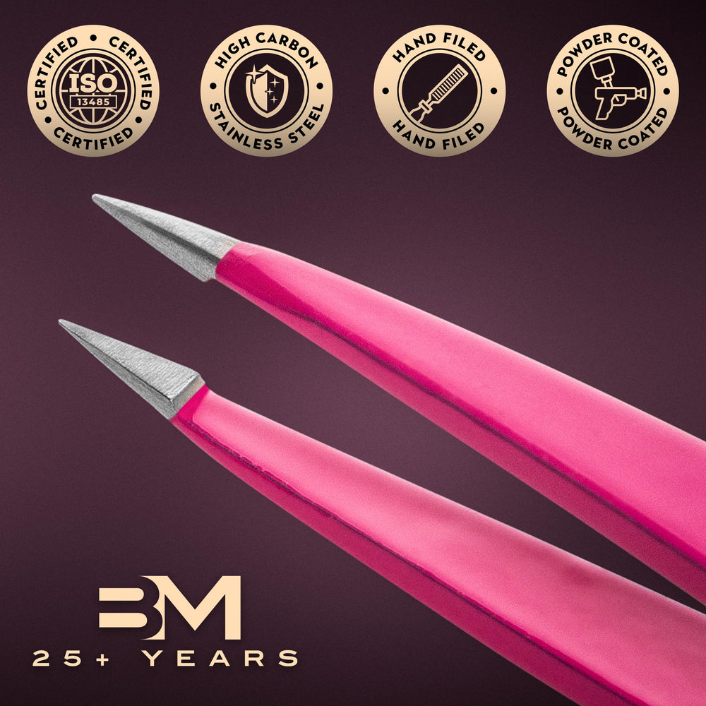 By MILLY pointed tweezers ingrown-hair use for comfortable extraction