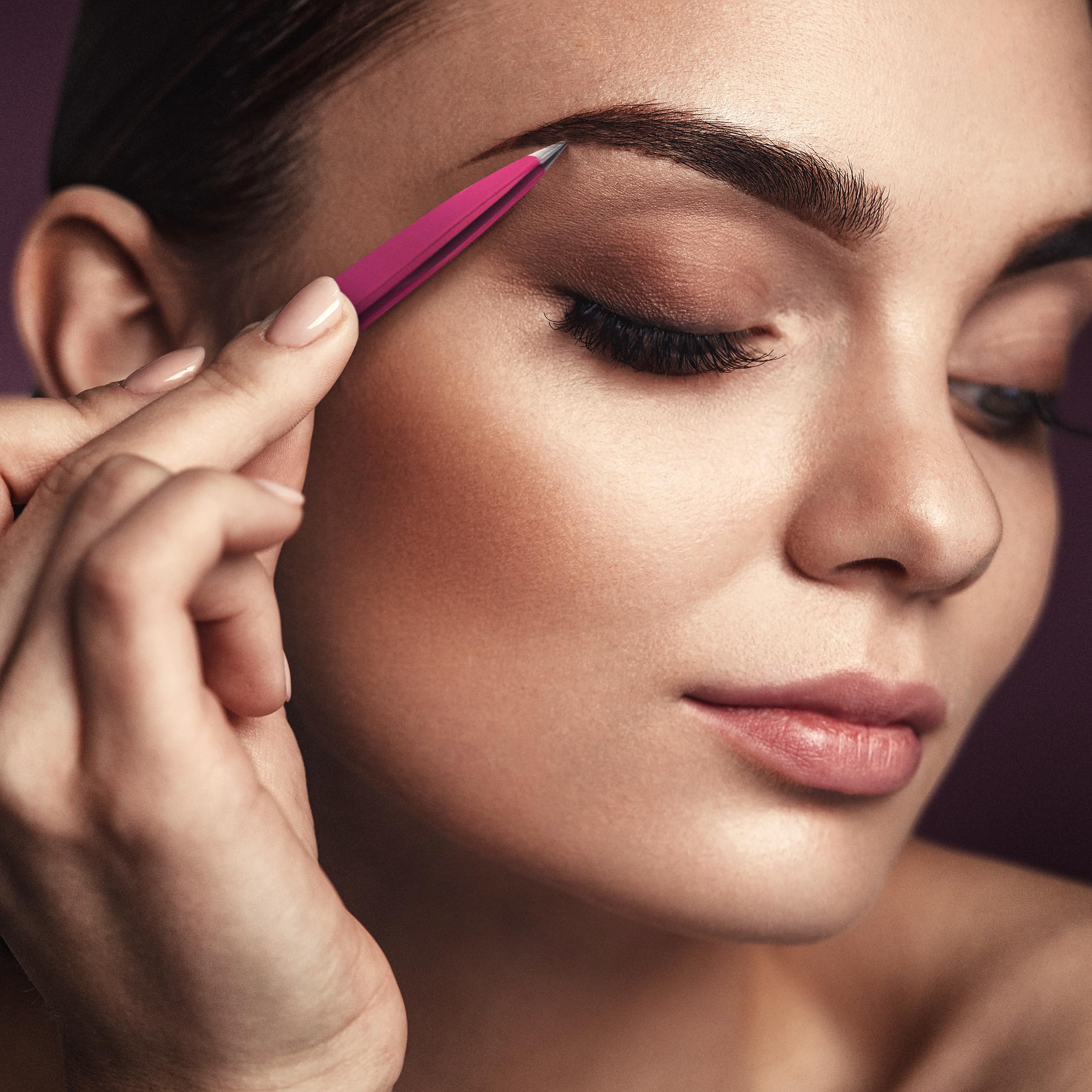 By MILLY pointed tweezers nose hair removal for subtle grooming