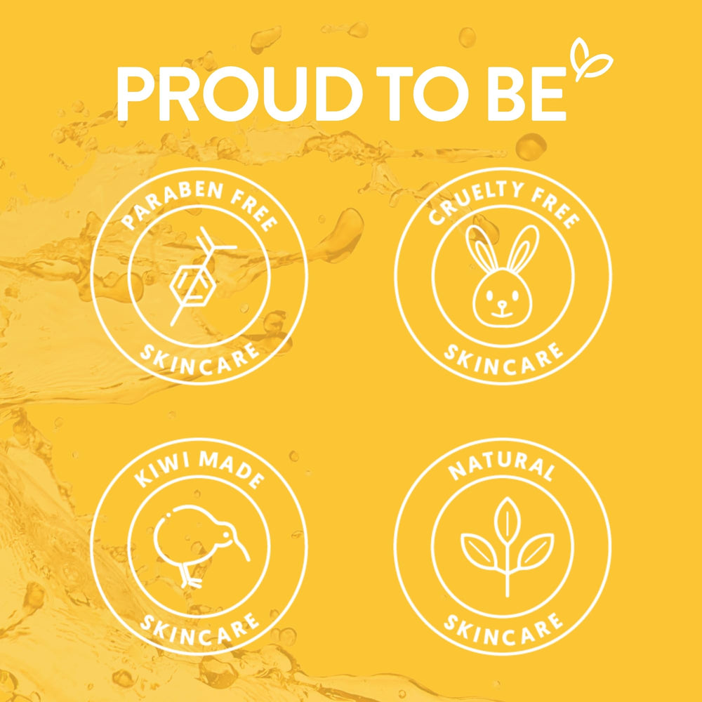 By Nature Brand story New Zealand skincare collection visuals emphasize clean, premium ingredients