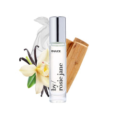 By Rosie Jane Dulce travel-size bottle for on-the-go fragrance