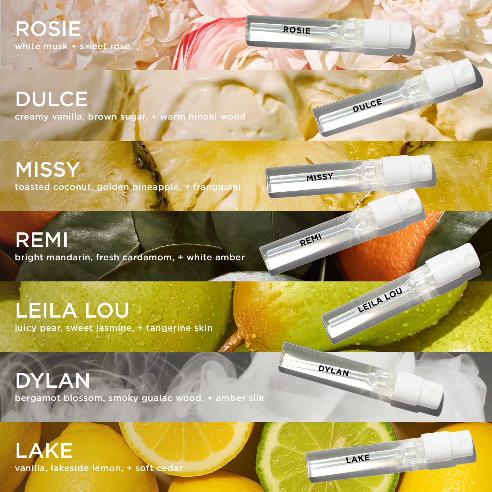 By Rosie Jane Dulce mini-scent image—clean, non-toxic fragrance options for daily use
