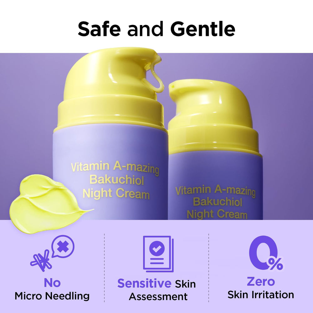 BY WISHTREND Vitamin A-mazing Bakuchiol Night Cream Centella scene suggests soothing balance.