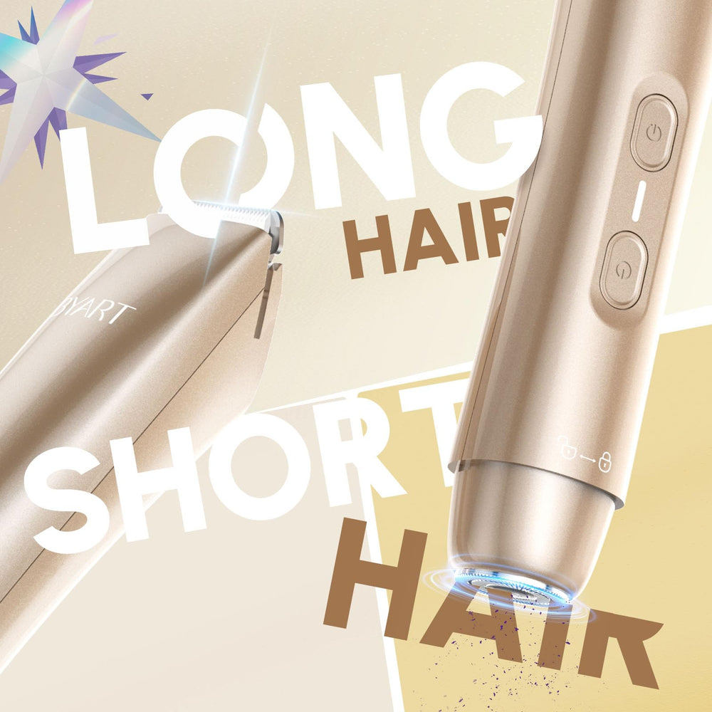BYART water-friendly design glides smoothly across curves for comfortable trimming.