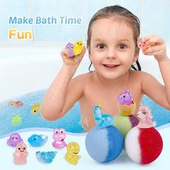 BYGGVIR eight-scent bath bombs label shows variety