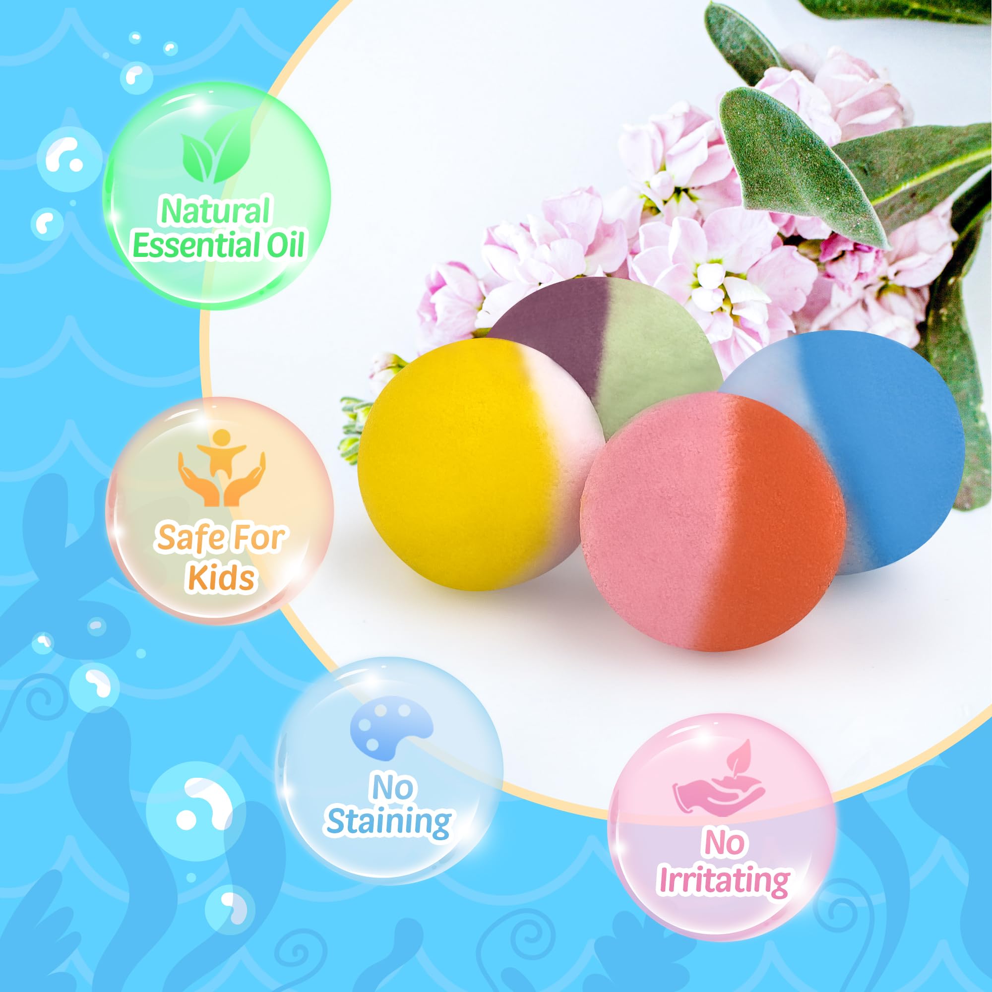 BYGGVIR bath bombs glow-in-the-dark toys add surprise after lights-out