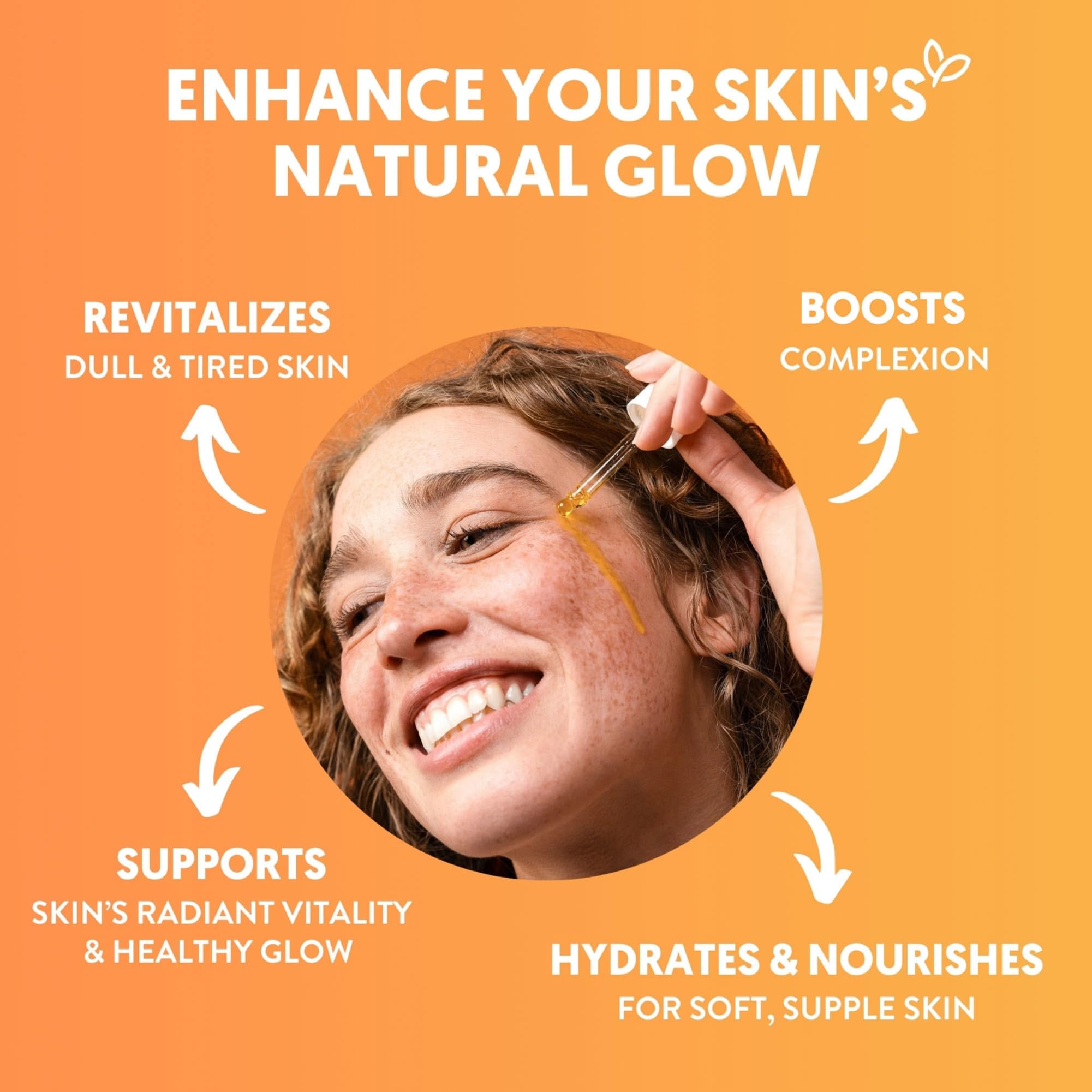 By Nature Brightening Face Oil vitamin-c-label-closeup communicates vitamin C enrichment.