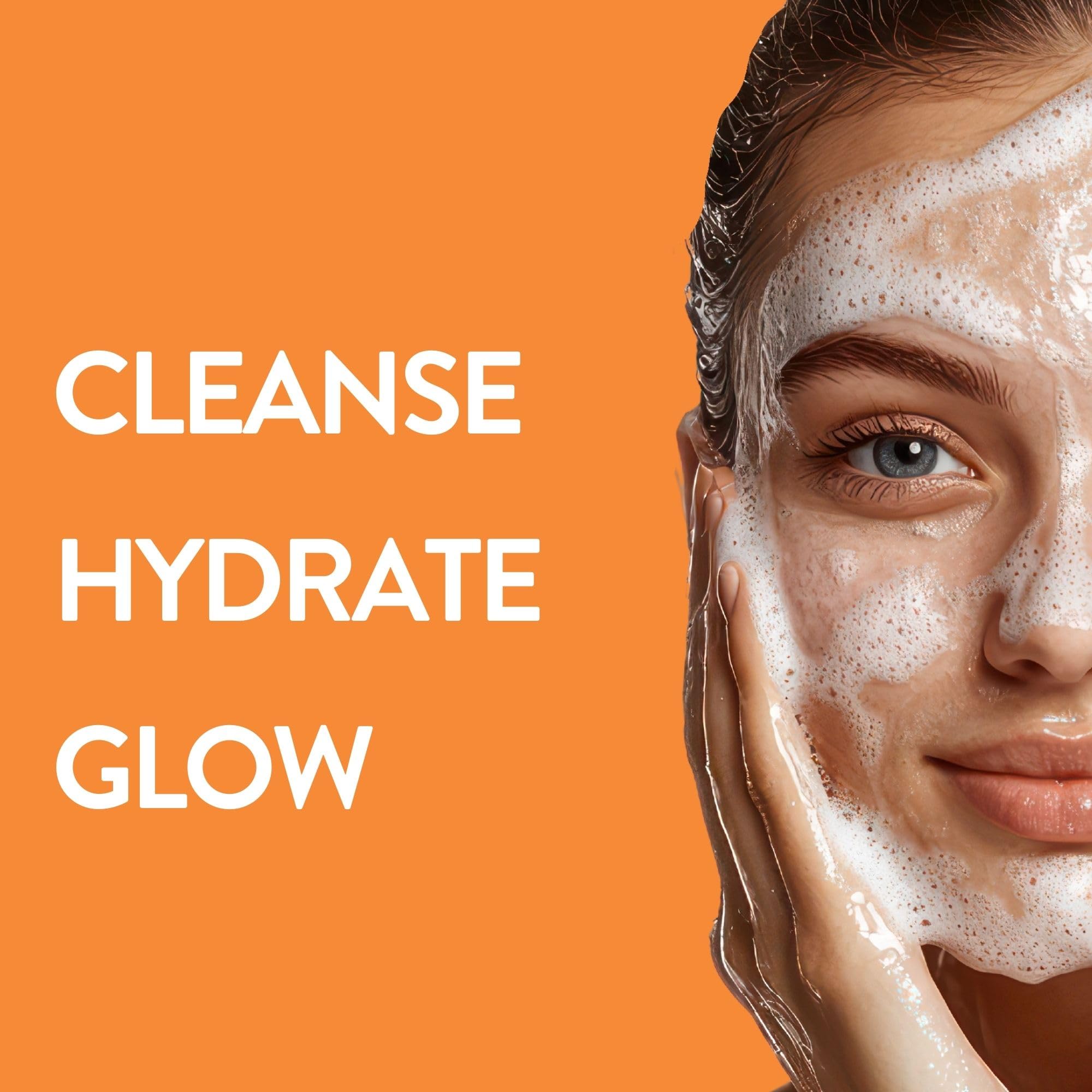 By Nature Vitamin C Turmeric Gel Cleanser rinse-off formula leaves skin balanced