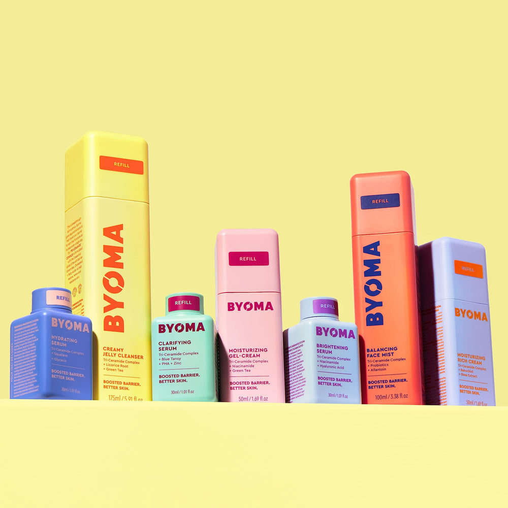 BYOMA dermatologist-tested fragrance-free cleanser suitable for sensitive skin routines