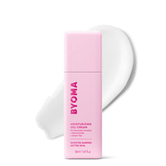 BYOMA front packaging showing gel-cream and benefits