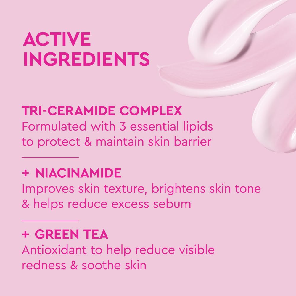 BYOMA moisturizer on bathroom shelf conveying everyday routine benefit