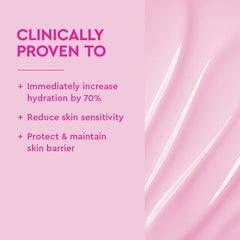 BYOMA pump dispensing moisturizer on hand for easy application