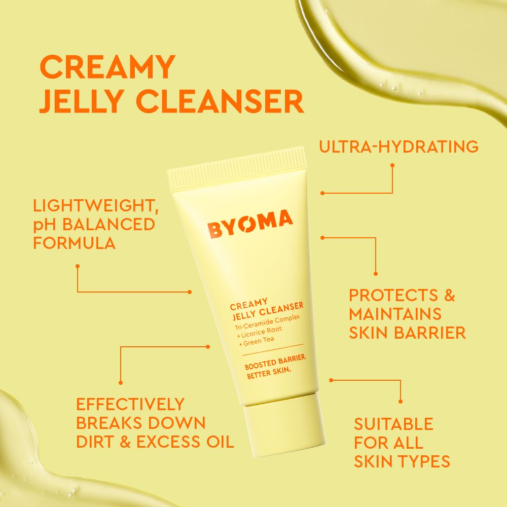 BYOMA So Bright Set ceramide moisturizer jar shows rich cream, aiding barrier nourishment and lasting hydration.