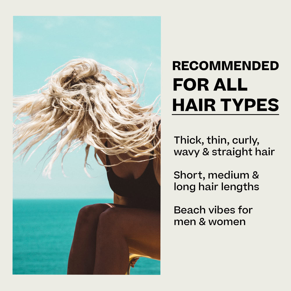 BYRD Hairdo Sea Salt Surfspray provides lightweight shine on hair