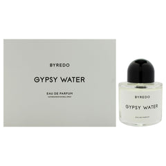 Byredo Gypsy Water bottle closeup, premium packaging for daily luxury.