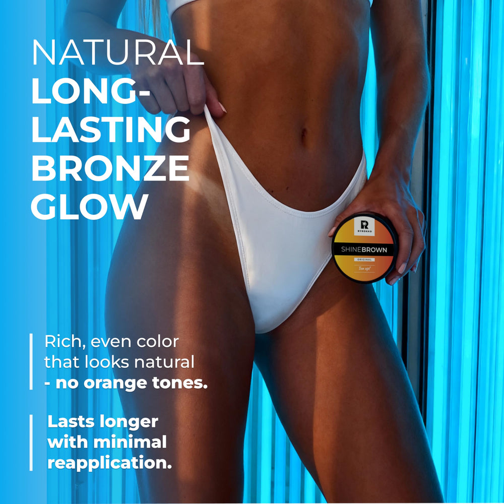 BYROKKO Shine Brown accelerator cream tropical fragrance mood-boosting tanning
