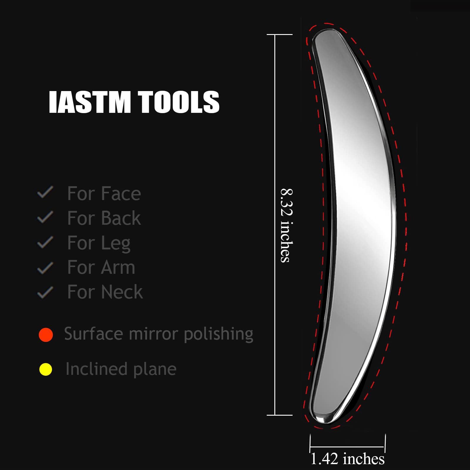 BYYDDI back neck shoulder scraper shown for broad upper body relief and reach.